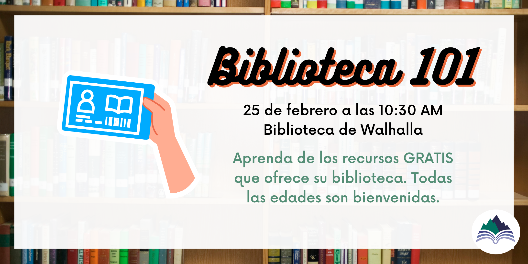 Join us for Biblioteca 101