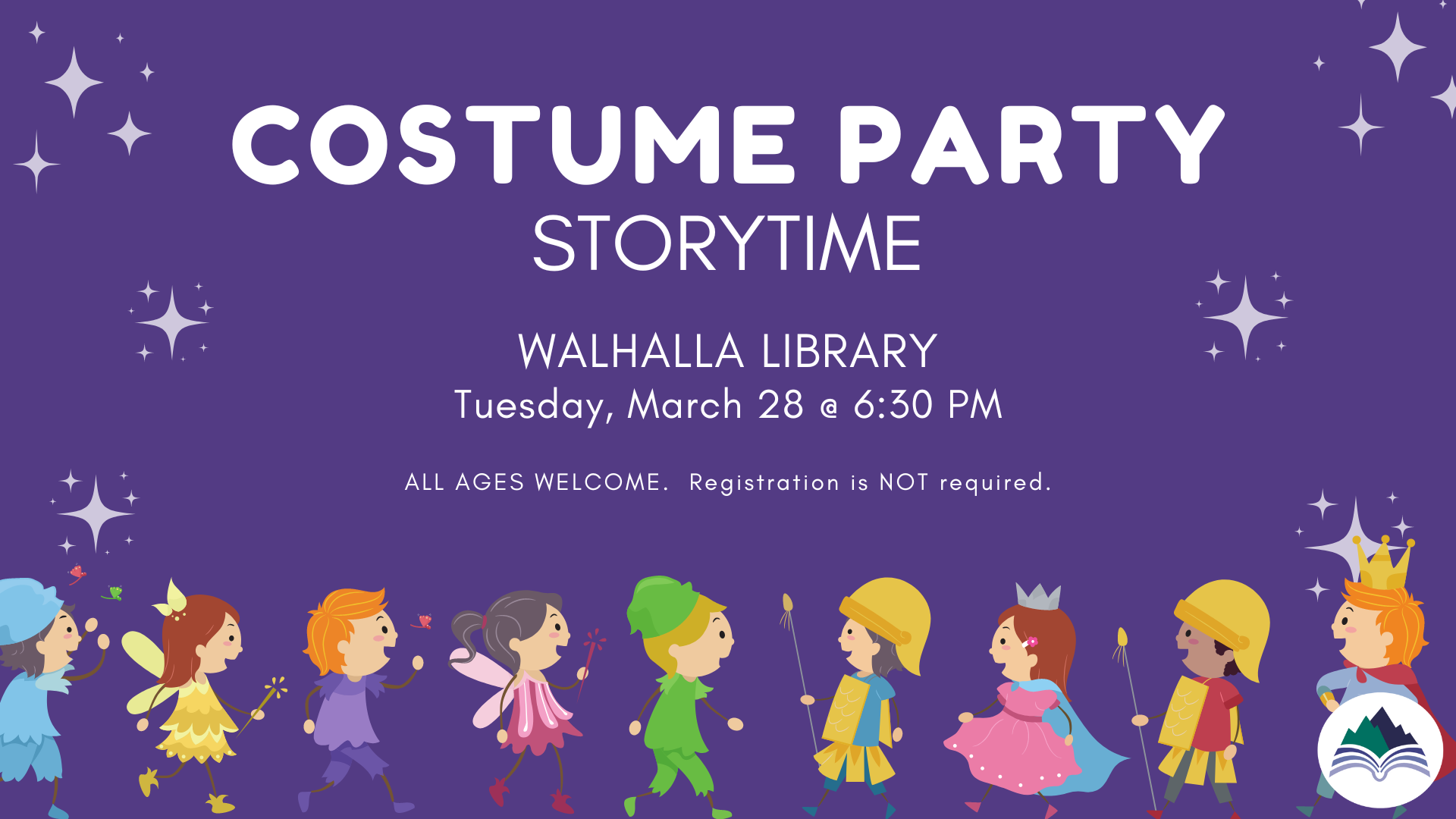 Come to our Costume Party Storytime
