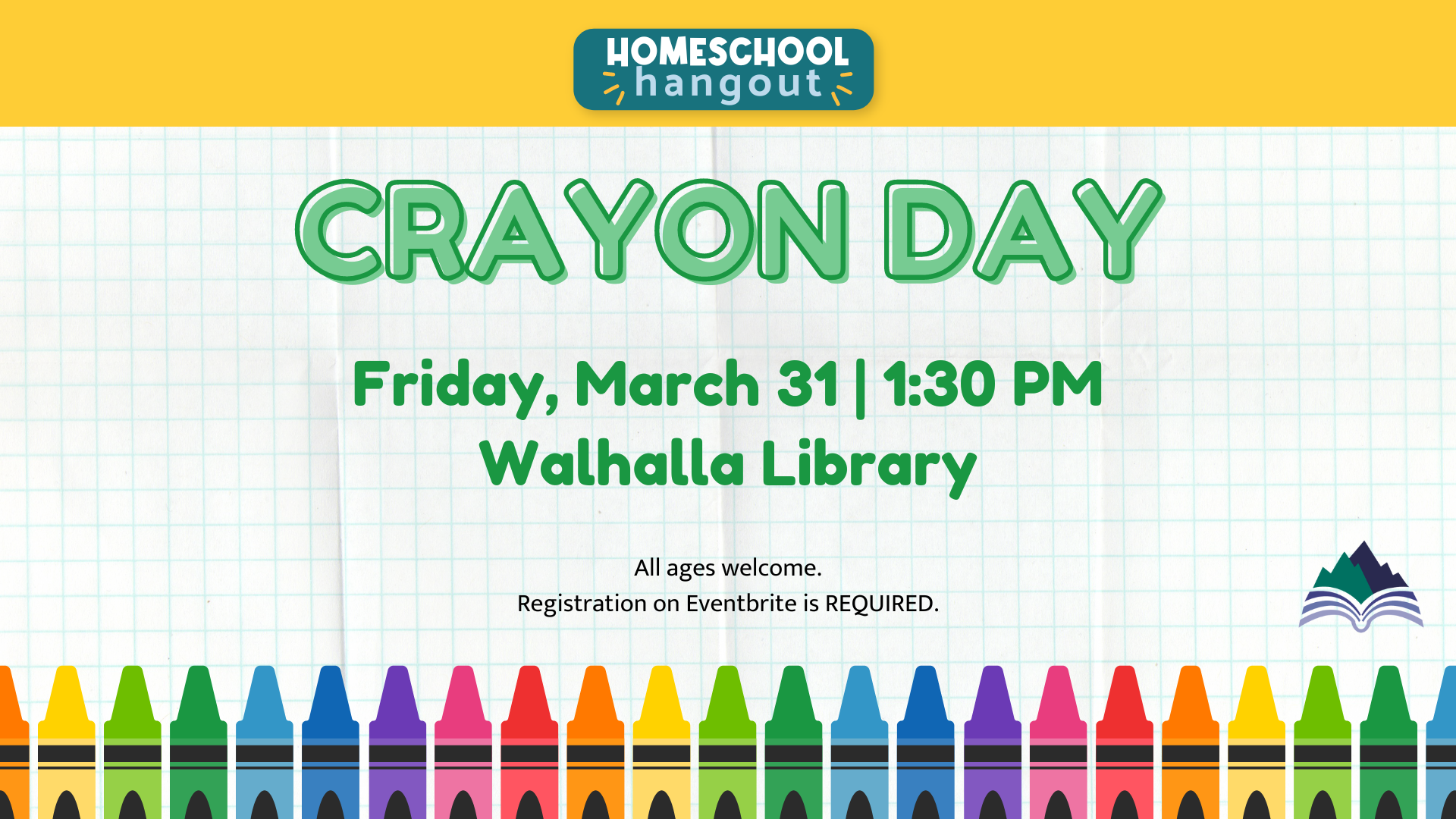 Sign up for Homeschool Hangout: Crayon Day