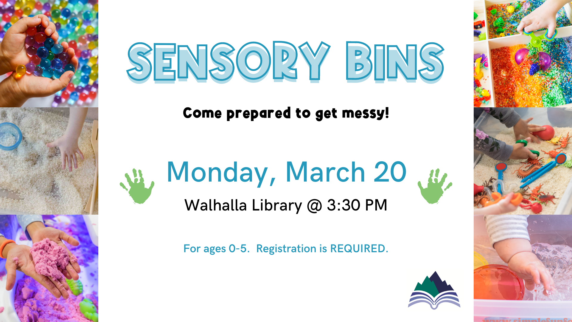 Sign up for Sensory Bins