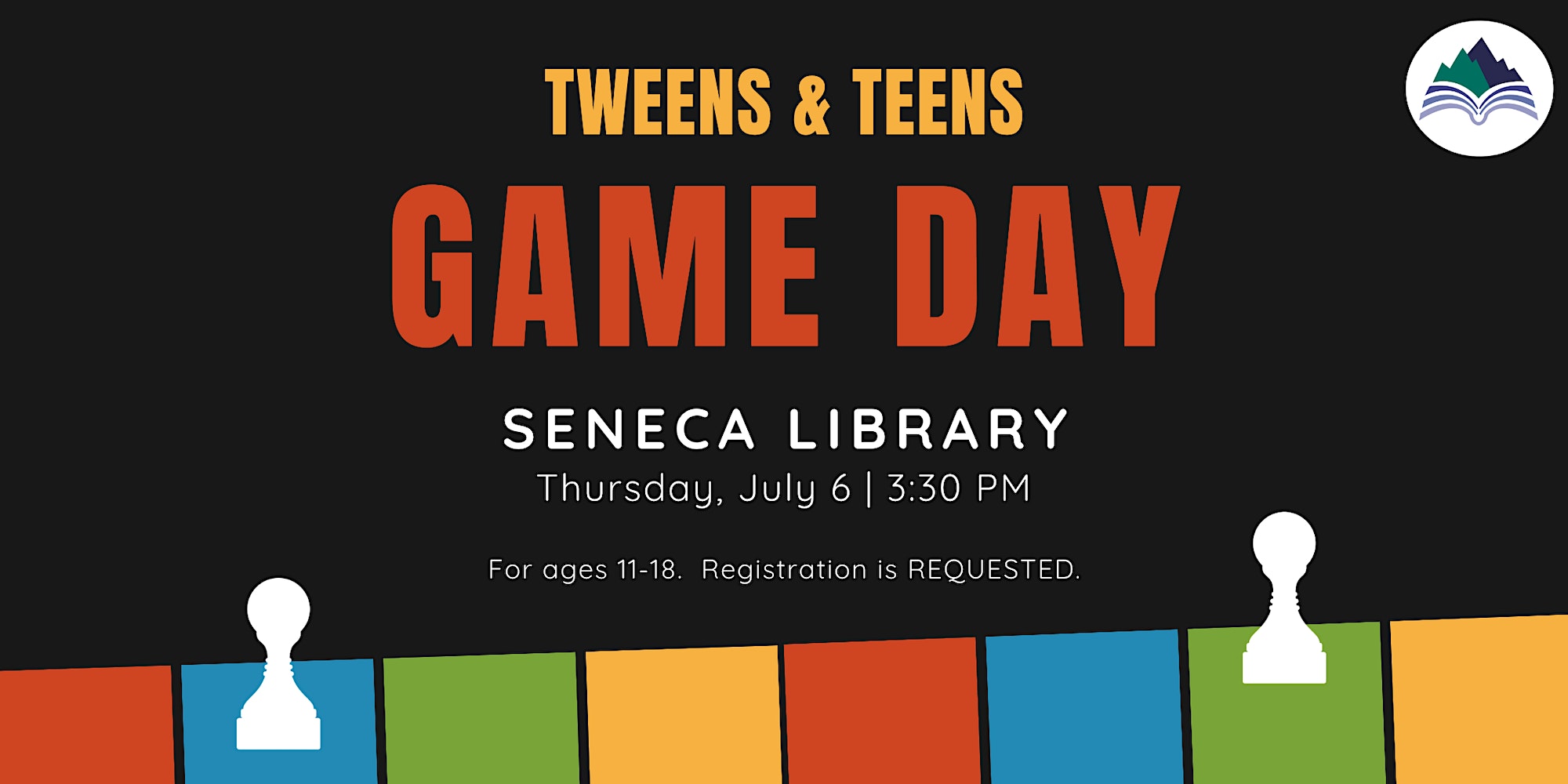 Game Day at the Seneca Library