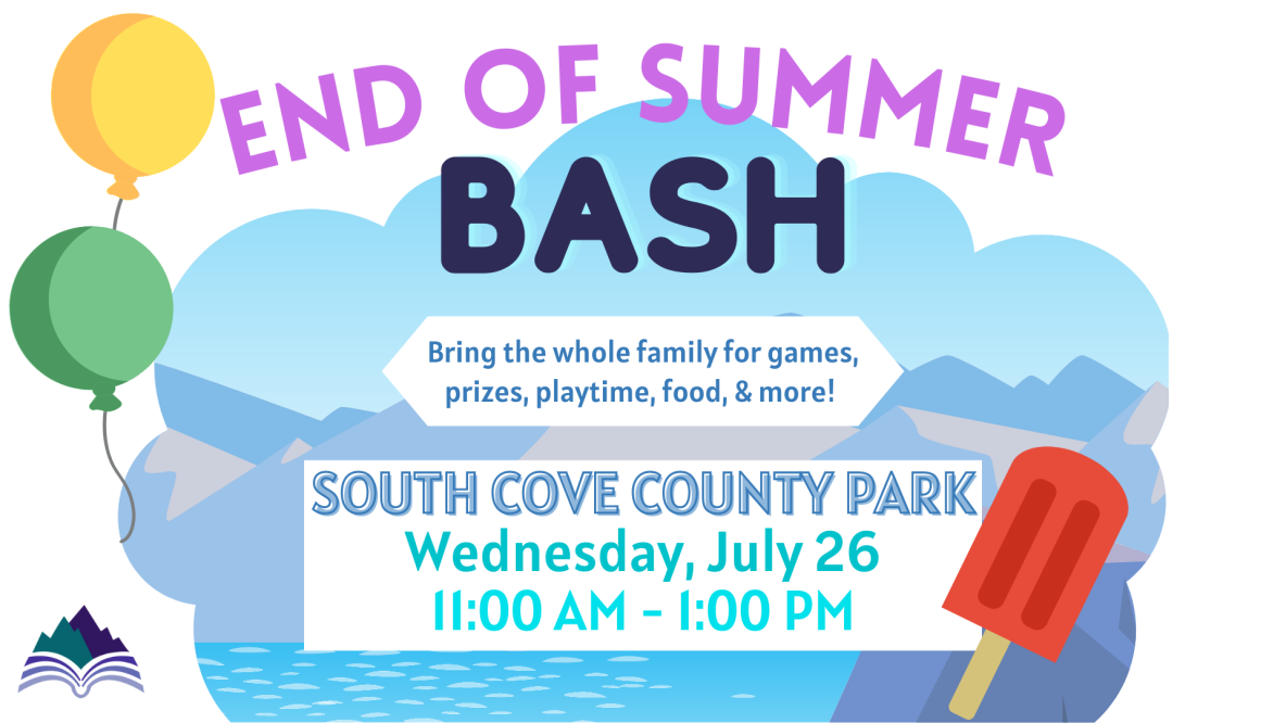 End of Summer Bash, South Cove, 7/26, 11-1