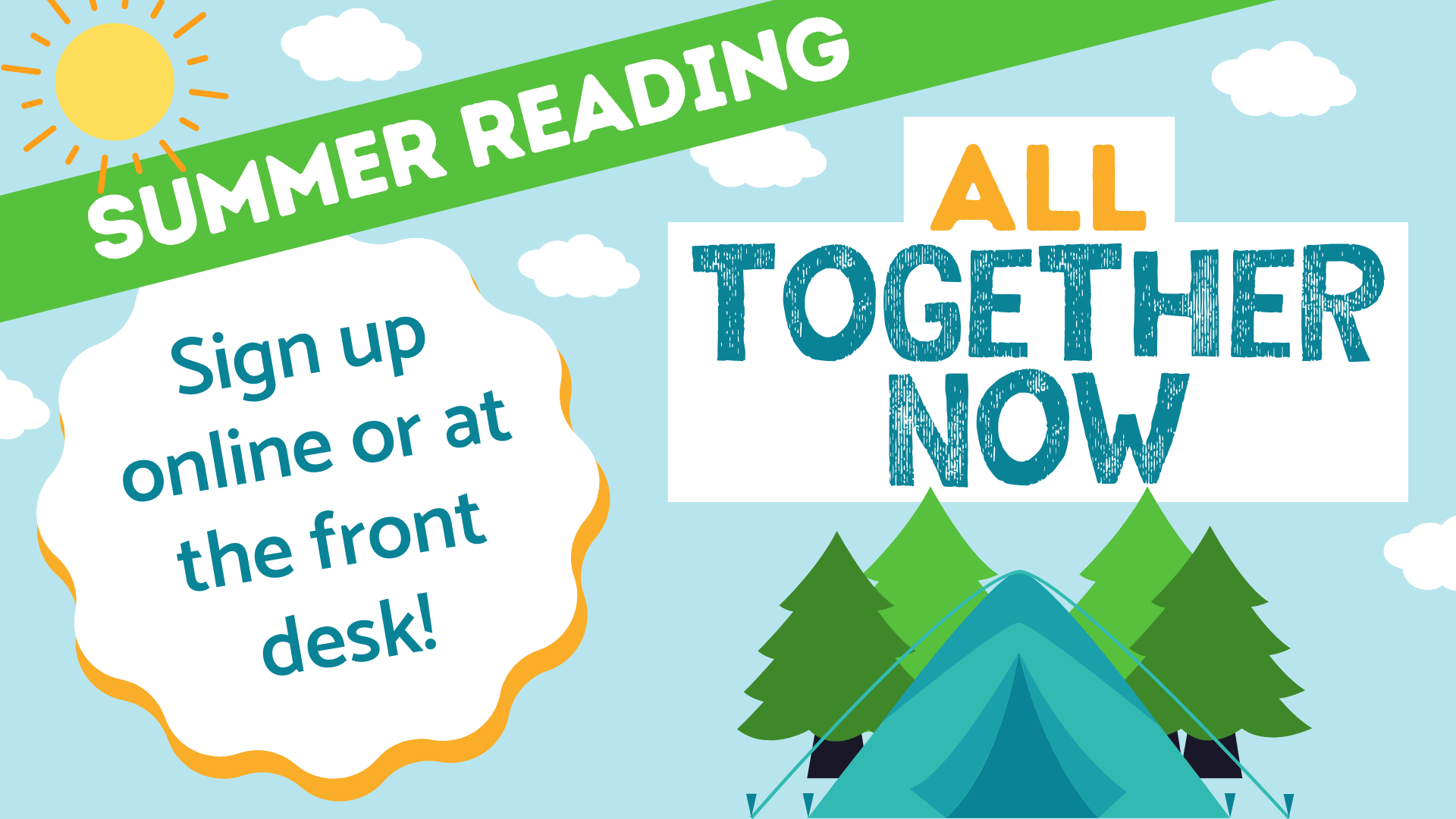 Click here to sign up for Summer Reading.
