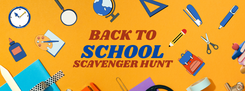 Image with school supplies